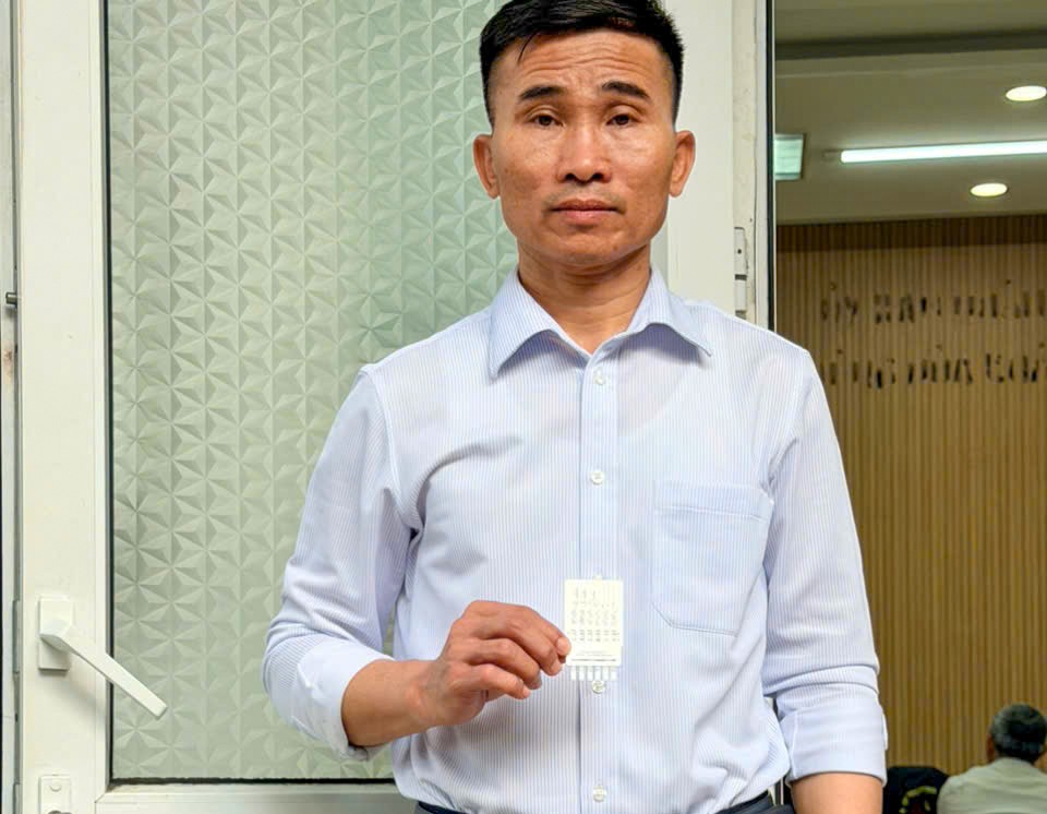 Nguyễn Văn Hoàng, bị can trong vụ sản xuất, buôn bán cà phê giả quy mô lớn tại TP Đà Nẵng.