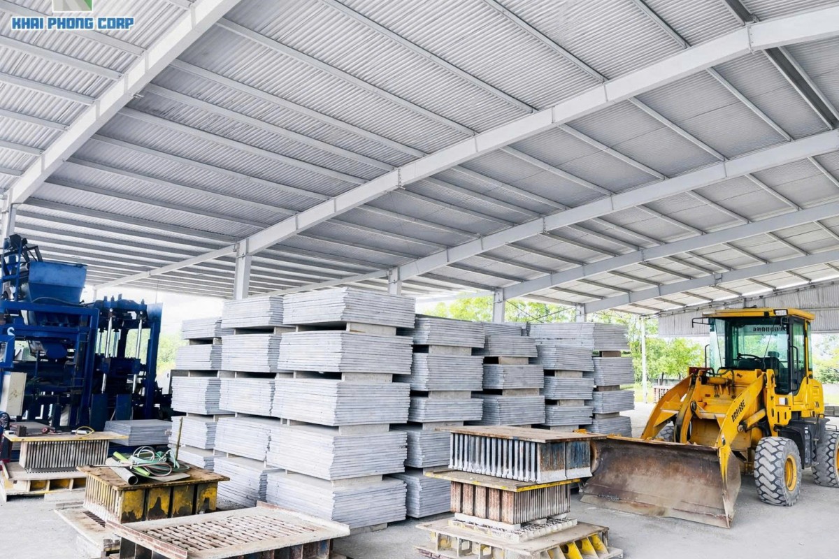 Gạch không nung Khai Phong góp phần phát triển xây dựng xanh