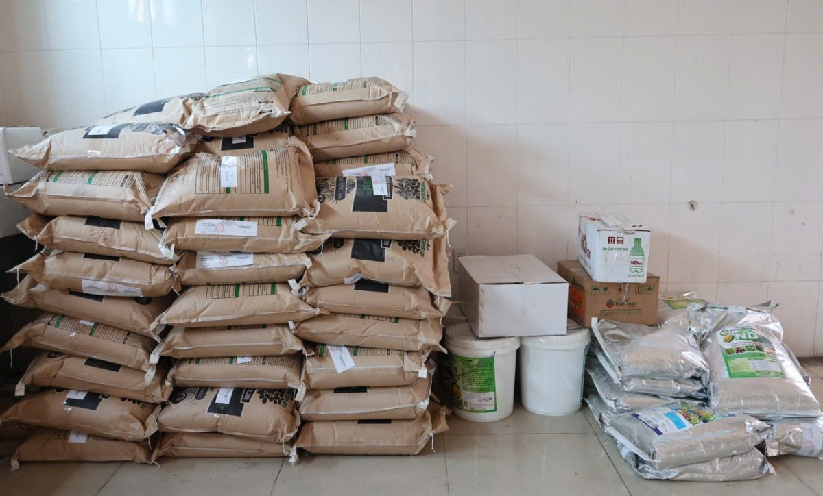 Cần Thơ: Triệt phá đường dây sản xuất phân bón giả trị giá hơn 1,8 tỷ đồng