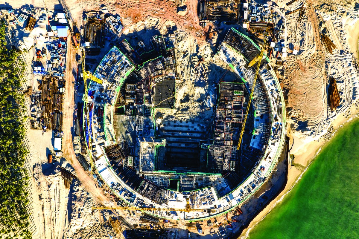 Thi công thần tốc giữa đảo Ngọc: Siêu tổ hợp APEC Phú Quốc dần thành hình