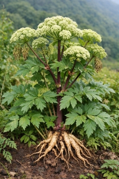 Púng Luông trồng thành công cây Đương quy