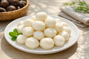 Củ năng – “vị cứu tinh” giải ẩm, làm mát phổi những ngày giao mùa