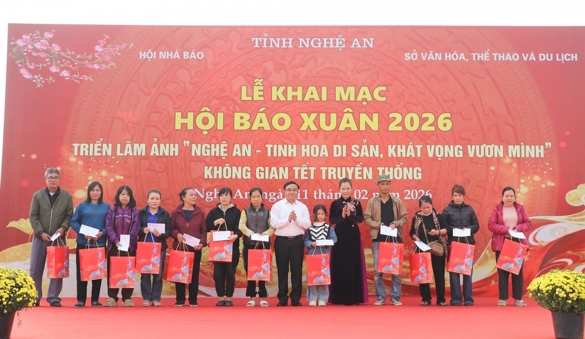 Nghệ An khai mạc Hội báo Xuân Bính Ngọ 2026