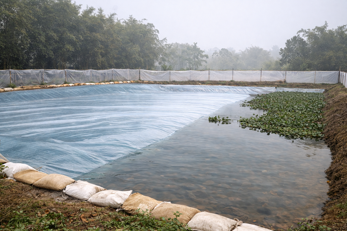 Một số biện pháp kỹ thuật chống rét cho vật nuôi thuỷ sản