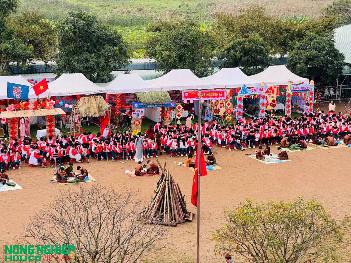 Trường EDISON rực rỡ hội chợ xuân Bính Ngọ: Lan toa sắc xuân và gói trọn yêu thương