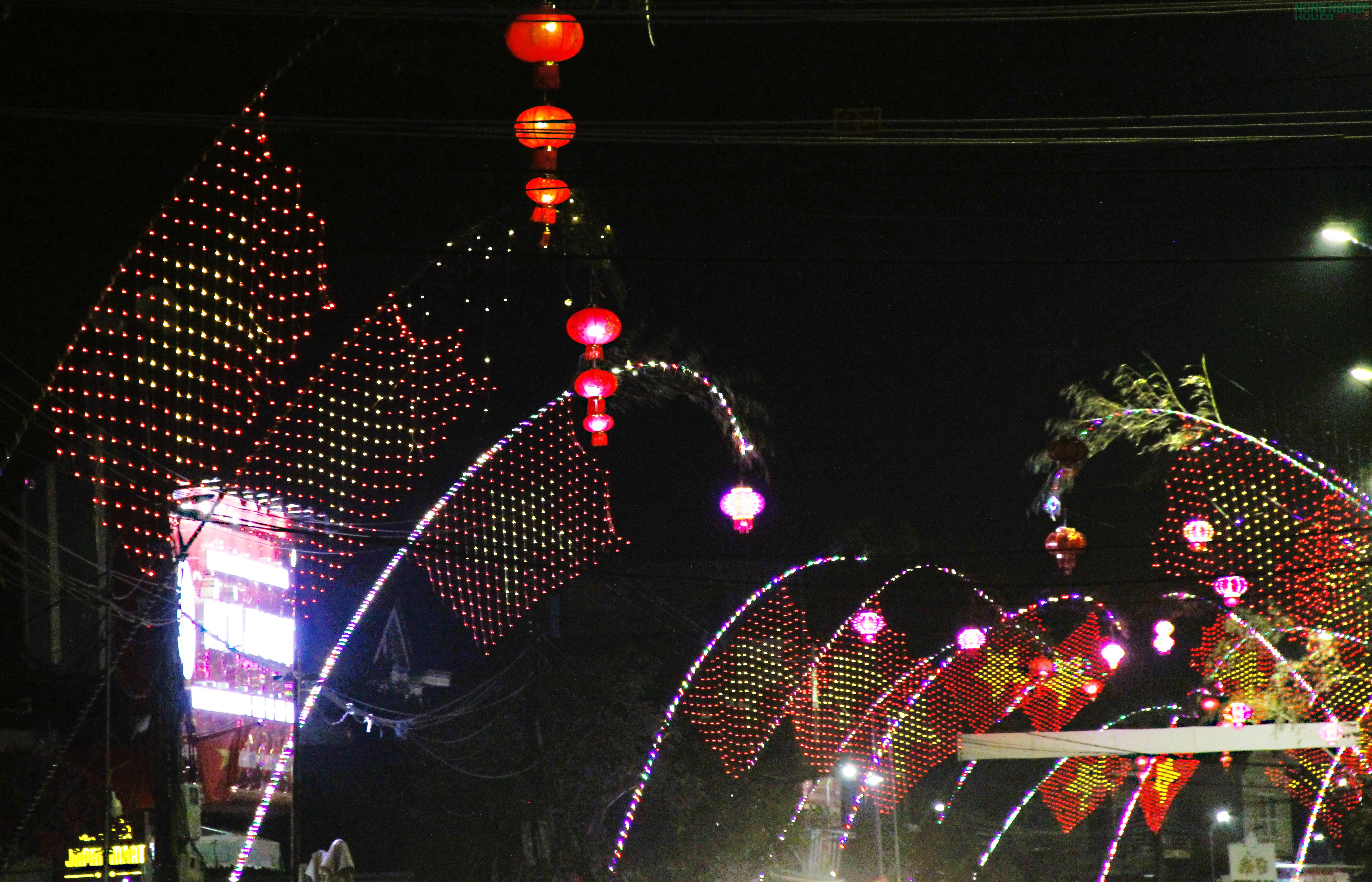 Lung linh những “cung đường nêu” đón Tết xứ Nghệ