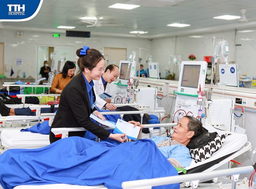 Tết ấm đến bệnh nhân chạy thận tại Bệnh viện đa khoa TTH Hà Tĩnh