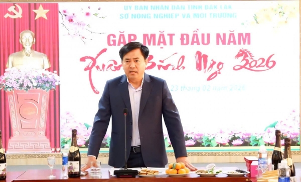 Xuân mới - Khí thế mới - Quyết tâm mới: Ngành nông nghiệp và Môi trường tỉnh Đắk Lắk đồng lòng hành động