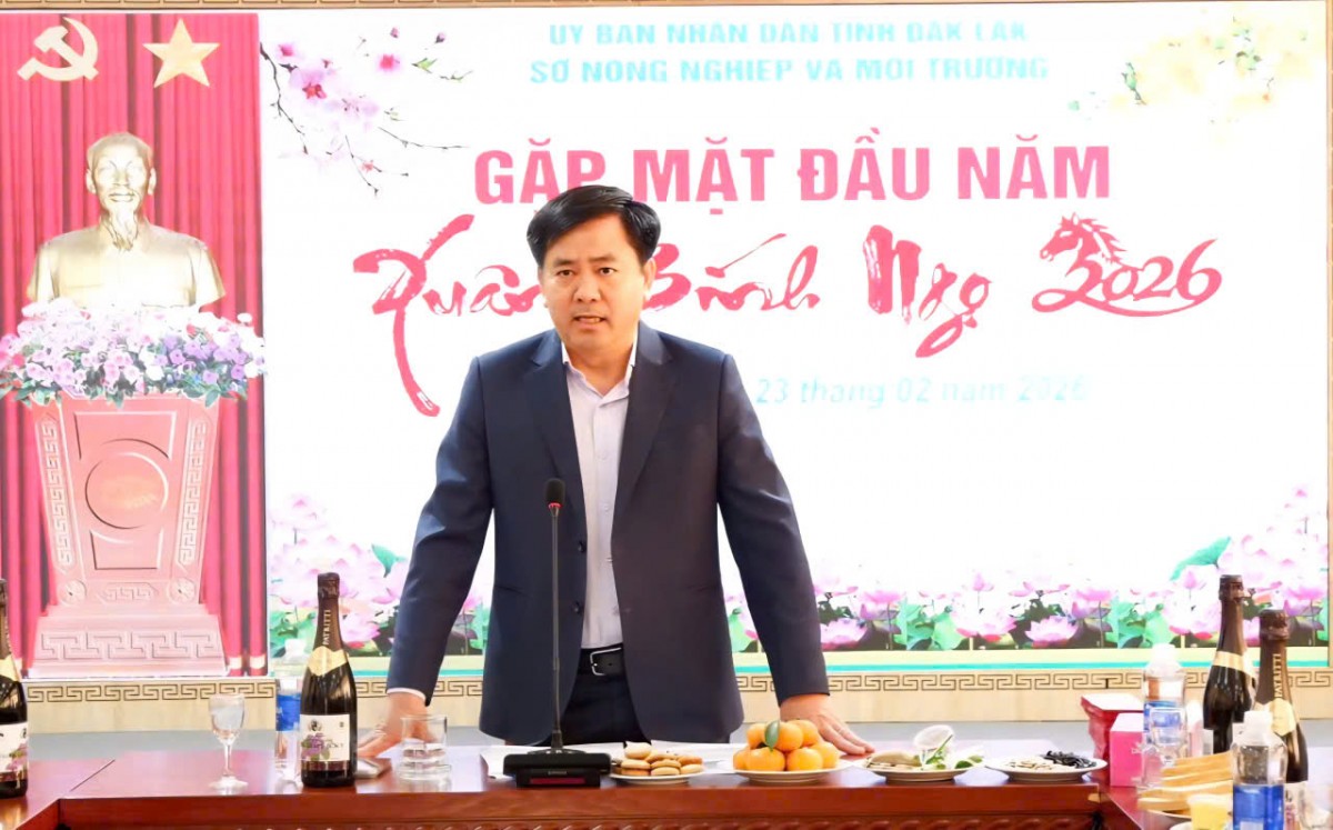 Xuân mới - Khí thế mới - Quyết tâm mới: Ngành nông nghiệp và Môi trường tỉnh Đắk Lắk đồng lòng hành động