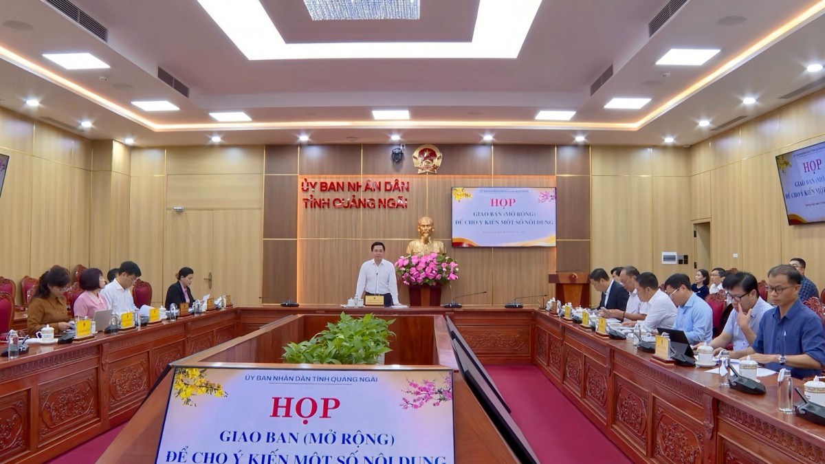 Quang cảnh cuộc họp