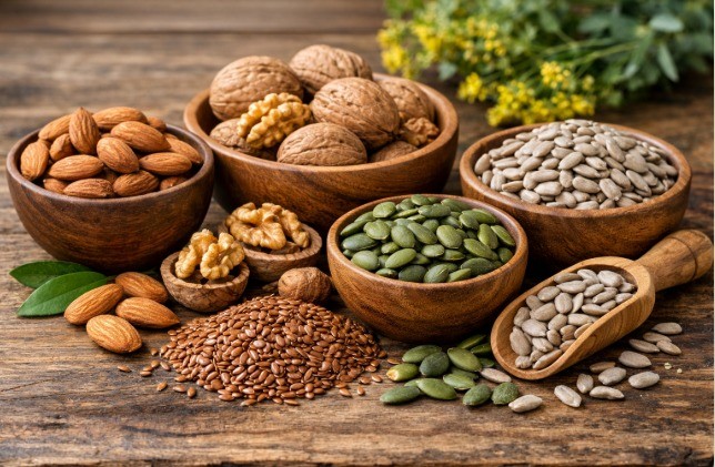 5 loại hạt giàu vi chất giúp giảm rụng tóc, hỗ trợ mọc tóc tự nhiên