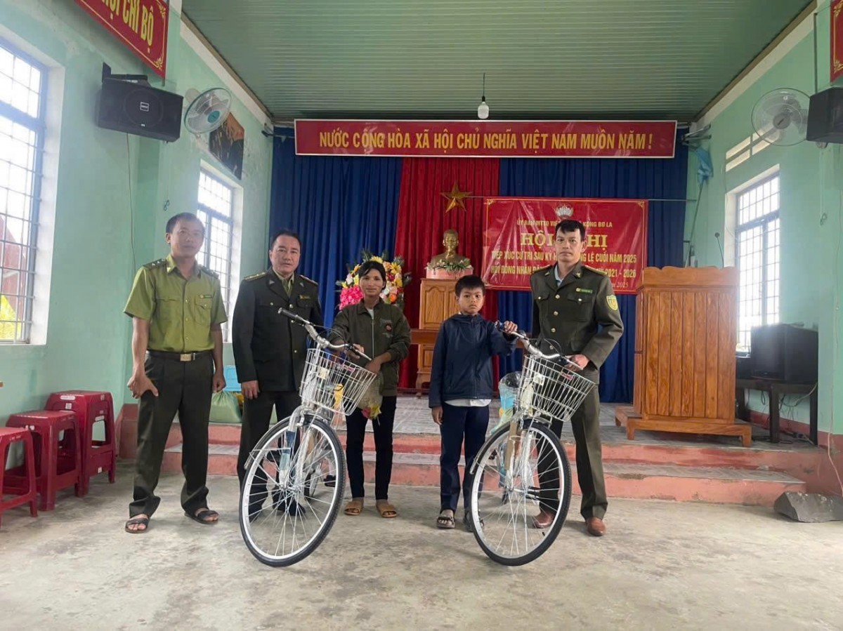 Kiểm lâm Gia Lai kết nghĩa với làng Phang: Hành trình đồng hành và sẻ chia vì cộng đồng