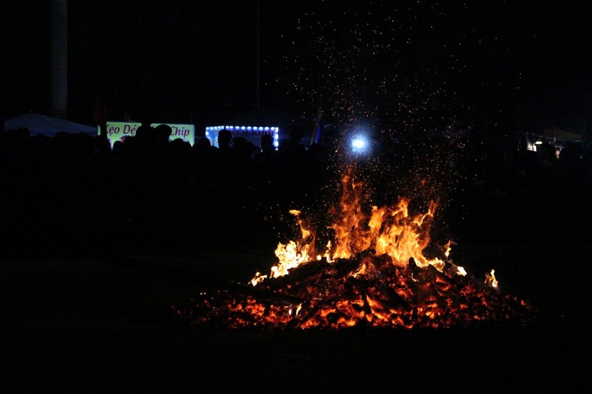 Độc đáo lễ hội nhảy lửa của người Dao Nậm Đét xã Bảo Nhai