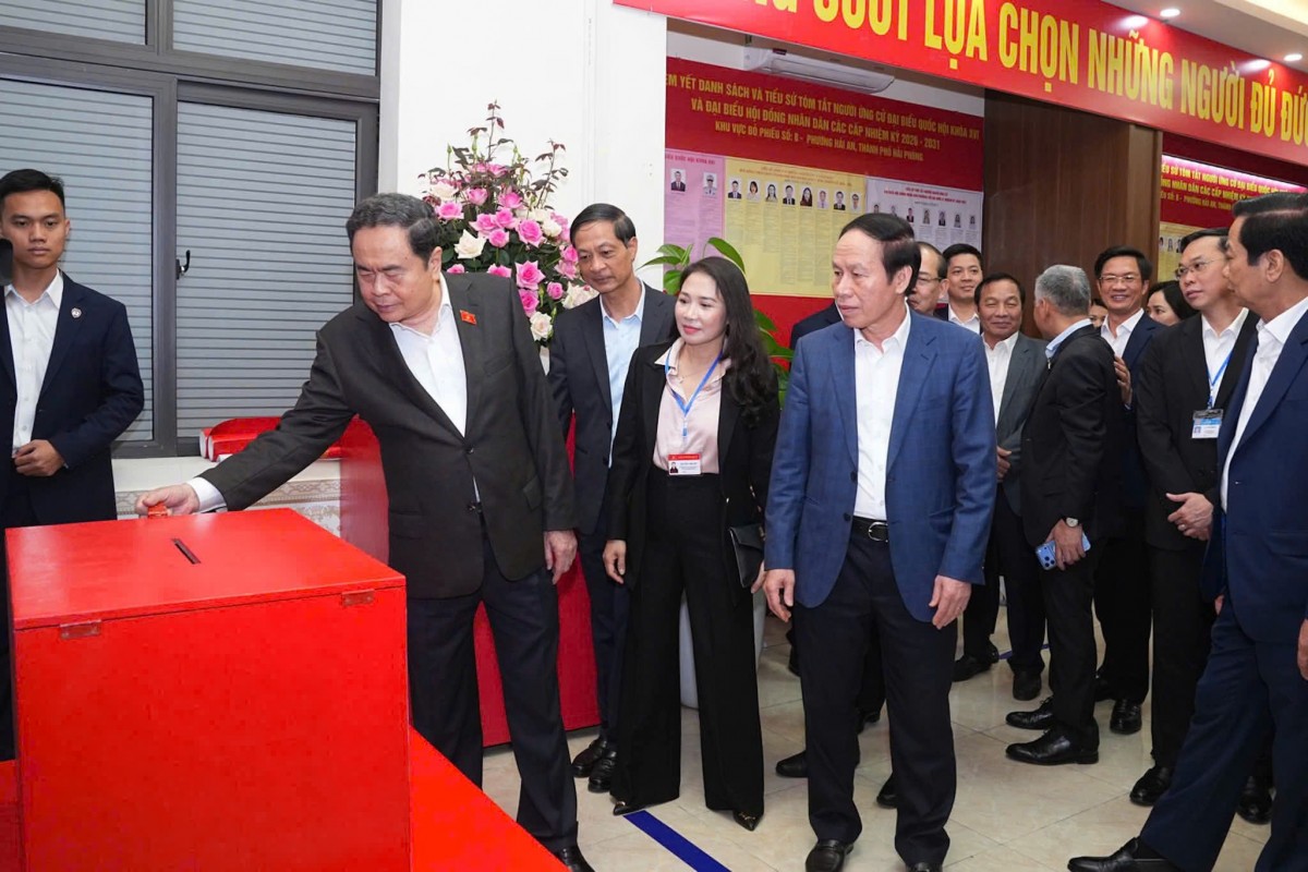 Hải Phòng: Siết chặt kiểm tra, sẵn sàng cho ngày hội bầu cử 2026