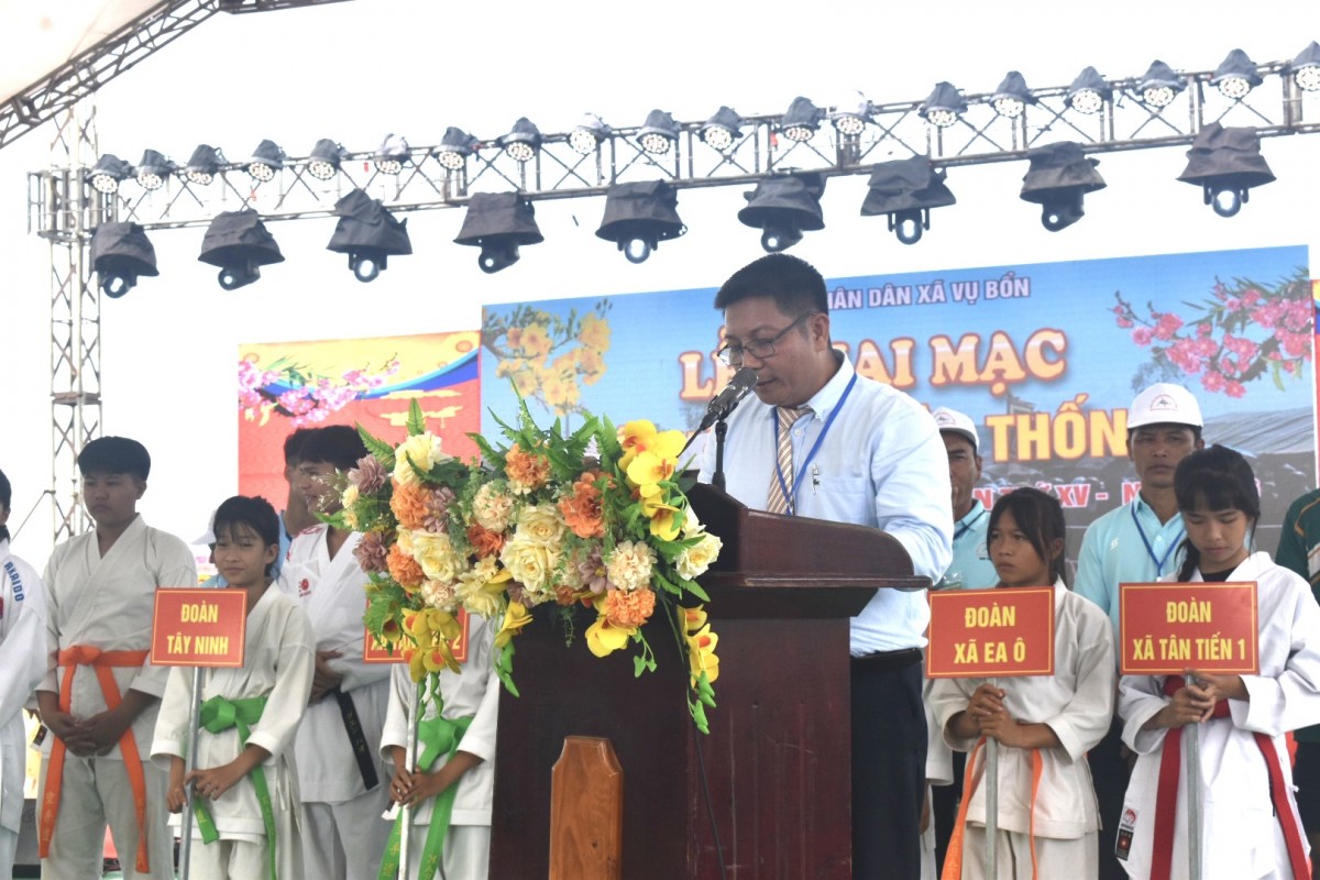 Đắk Lắk: Khai mạc Giải Vật truyền thống xã Vụ Bổn mở rộng lần thứ XV, năm 2026