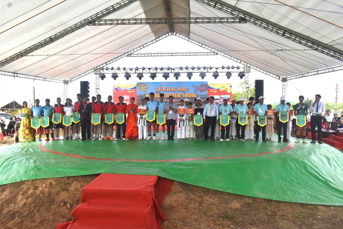 Đắk Lắk: Khai mạc Giải Vật truyền thống xã Vụ Bổn mở rộng lần thứ XV, năm 2026