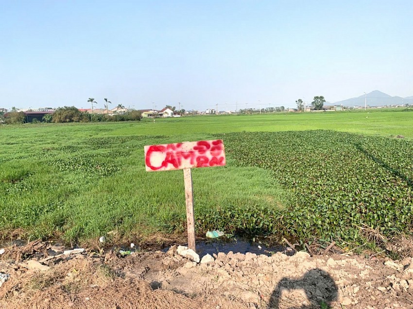 Khu Trung tâm thương mại - dịch vụ Phú Nhân Nghĩa đã sạch, đẹp.