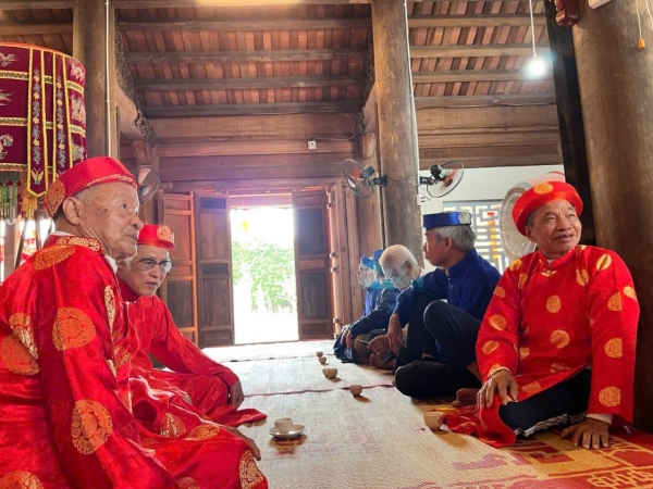 “Tết lại” Ước Lễ tái hiện đình làng, chợ quê, tôn vinh nghề giò chả