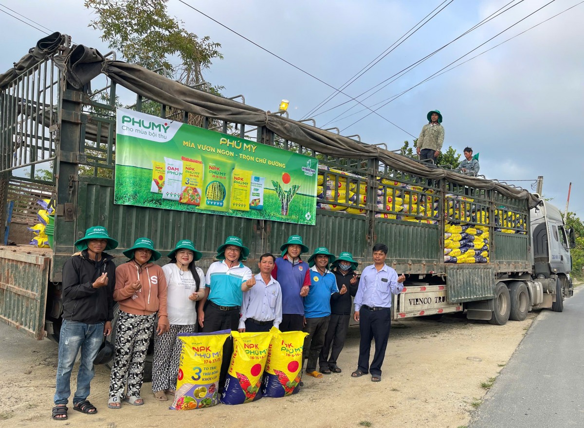NPK Phú Mỹ đồng hành cùng vùng nguyên liệu mía tỉnh Đắk Lắk