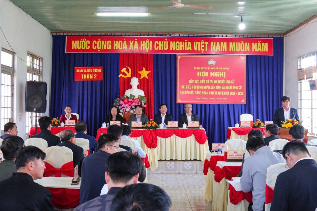 Cử tri xã Đơn Dương gửi gắm kỳ vọng phát triển nông nghiệp công nghệ cao đến người ứng cử Đại biểu HĐND tỉnh Lâm Đồng