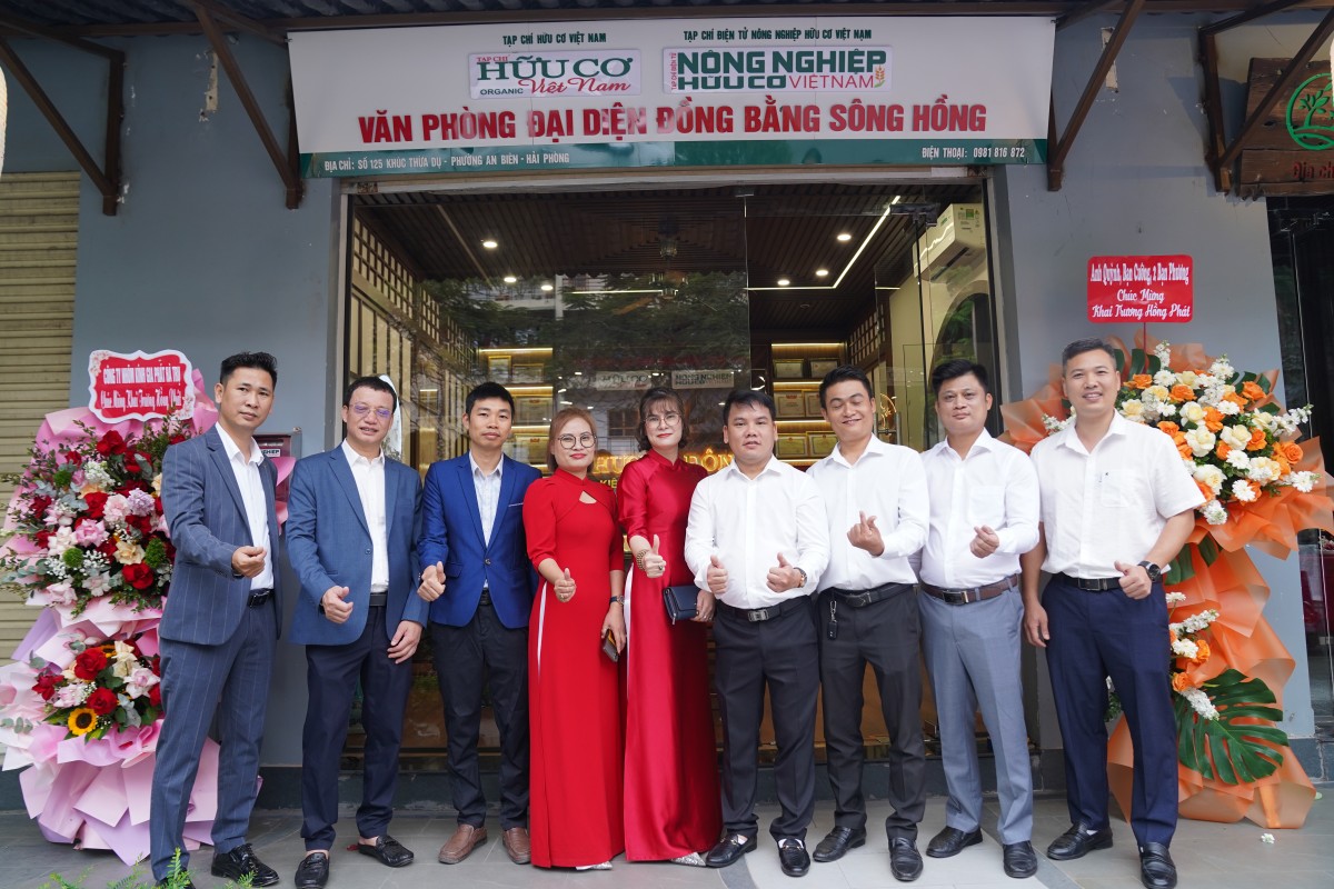 Tạp chí Nông nghiệp Hữu cơ Việt Nam ra mắt Văn phòng đại diện Đồng bằng sông Hồng