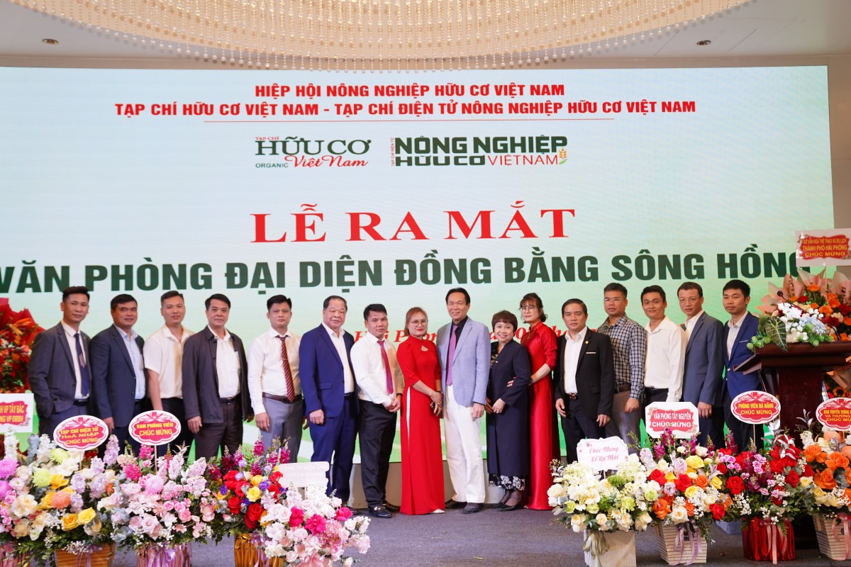 Tạp chí Nông nghiệp Hữu cơ Việt Nam ra mắt Văn phòng đại diện Đồng bằng sông Hồng