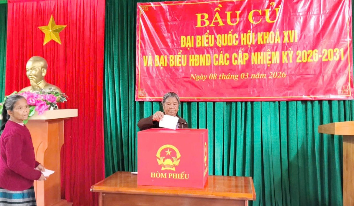 Quảng Trị: Bầu cử sớm tại 3 bản vùng sâu thuộc xã Trường Sơn