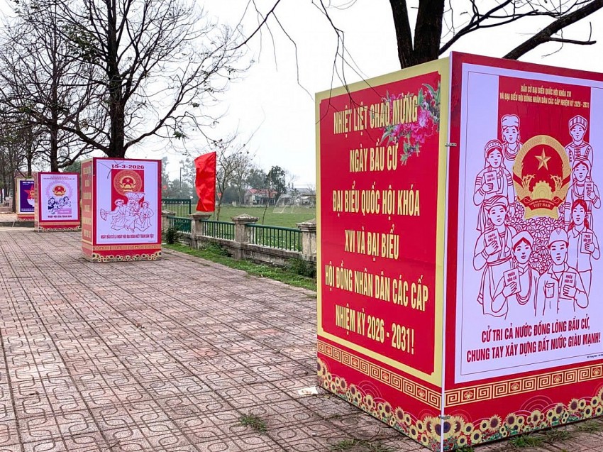 Bầu cử gửi trọn niềm tin qua từng lá phiếu