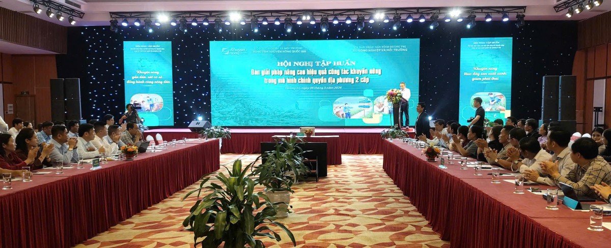 Quảng Trị: Nâng cao hiệu quả hoạt động khuyến nông cơ sở trong mô hình chính quyền địa phương 2 cấp