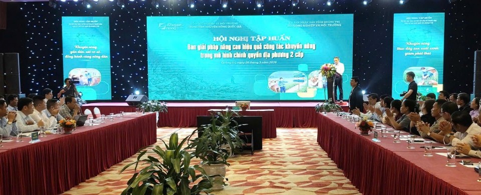 Quảng Trị: Nâng cao hiệu quả hoạt động khuyến nông cơ sở trong mô hình chính quyền địa phương 2 cấp