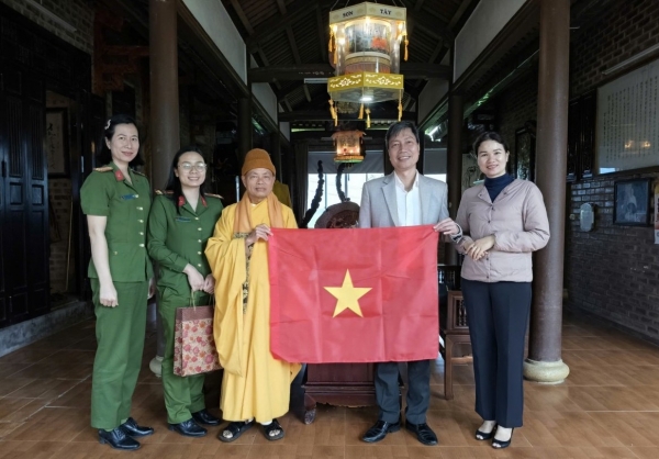 Tp. Huế: phường Hương An tăng cường tuyên truyền bầu cử tại các cơ sở tôn giáo