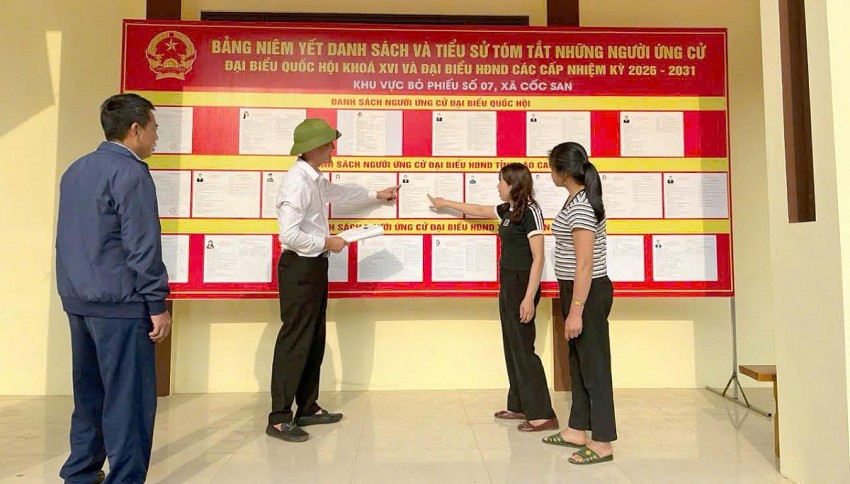 Lào Cai sẵn sàng cho ngày bầu cử: Không khí chuẩn bị khẩn trương tại nhiều phường xã