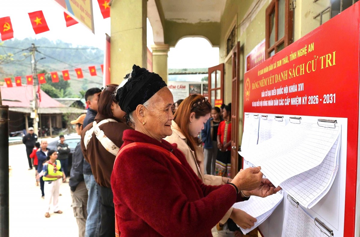 85 người trúng cử đại biểu HĐND tỉnh Nghệ An, tỉ lệ cử tri bỏ phiếu đạt 99,86%