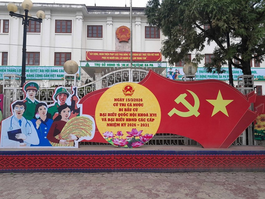 Lào Cai sẵn sàng cho ngày bầu cử: Không khí chuẩn bị khẩn trương tại nhiều phường xã