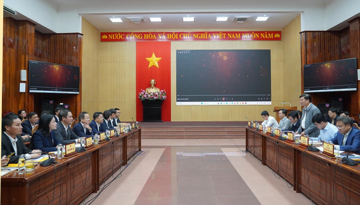Lãnh đạo tỉnh Quảng Trị làm việc với Tập đoàn T&T