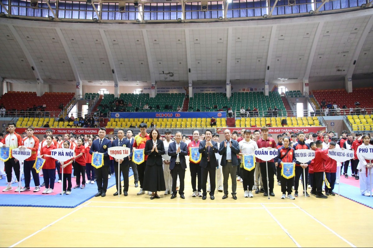 Hải Phòng: Khai mạc Giải Vô địch các Câu lạc bộ Karate quốc gia khu vực miền Bắc lần thứ VI