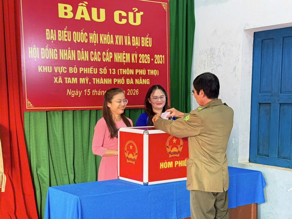 Đà Nẵng rộn ràng ngày hội bầu cử Quốc hội khóa XVI