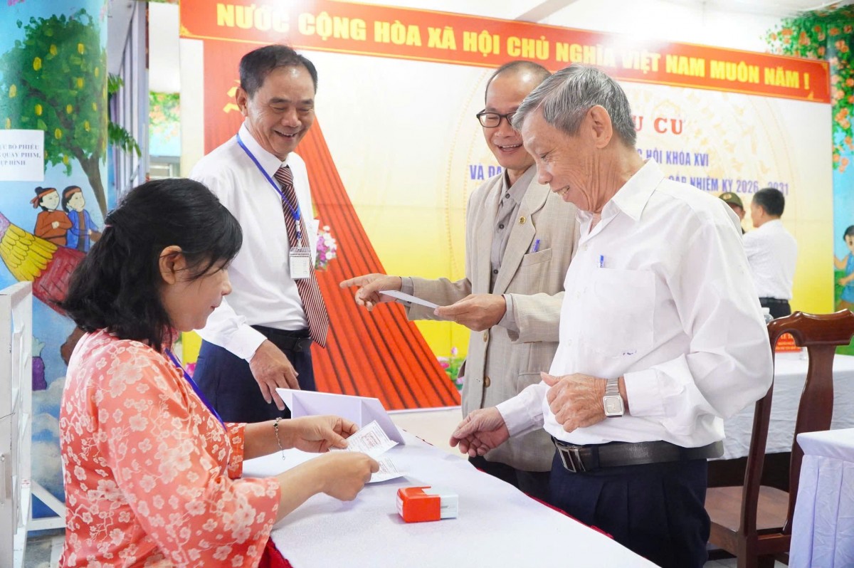 Đà Nẵng rộn ràng ngày hội bầu cử Quốc hội khóa XVI