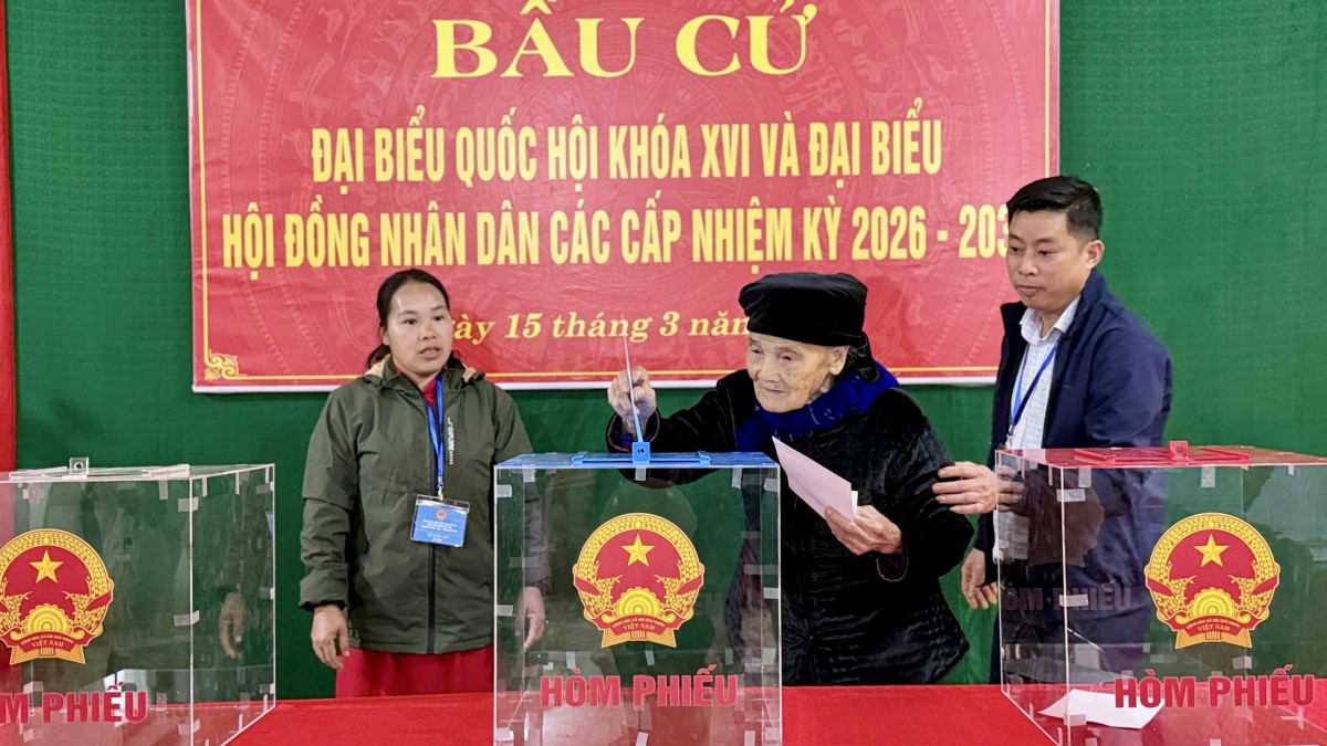 “Ngày hội toàn dân” – Nơi cử tri gửi trọn niềm tin qua lá phiếu