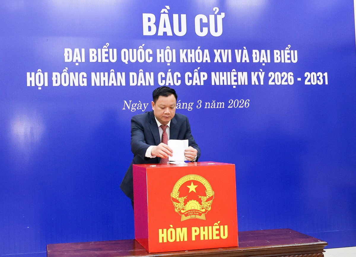 Nghệ An: 83/130 xã, phường hoàn thành, tỉ lệ đi bầu cử đạt 99,76%