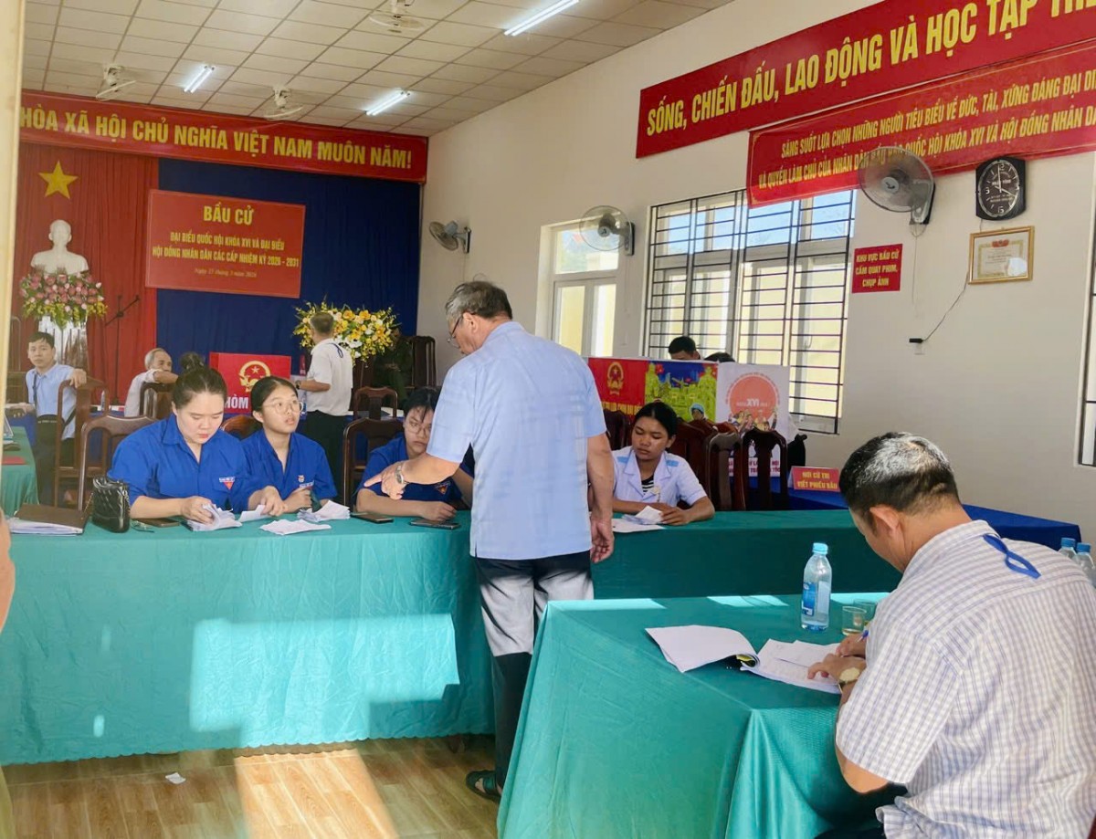 Tỷ lệ cử tri Đắk Lắk tham gia bầu cử đạt 99,91%