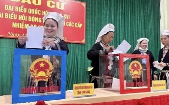 Cao Bằng: Cử tri tham gia bầu cử đạt tỷ lệ 99,93%