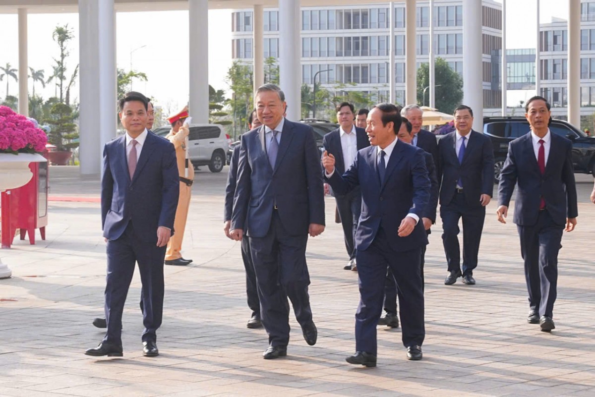 Tổng Bí thư Tô Lâm: Định vị Hải Phòng là cực tăng trưởng dẫn dắt ở phía Bắc