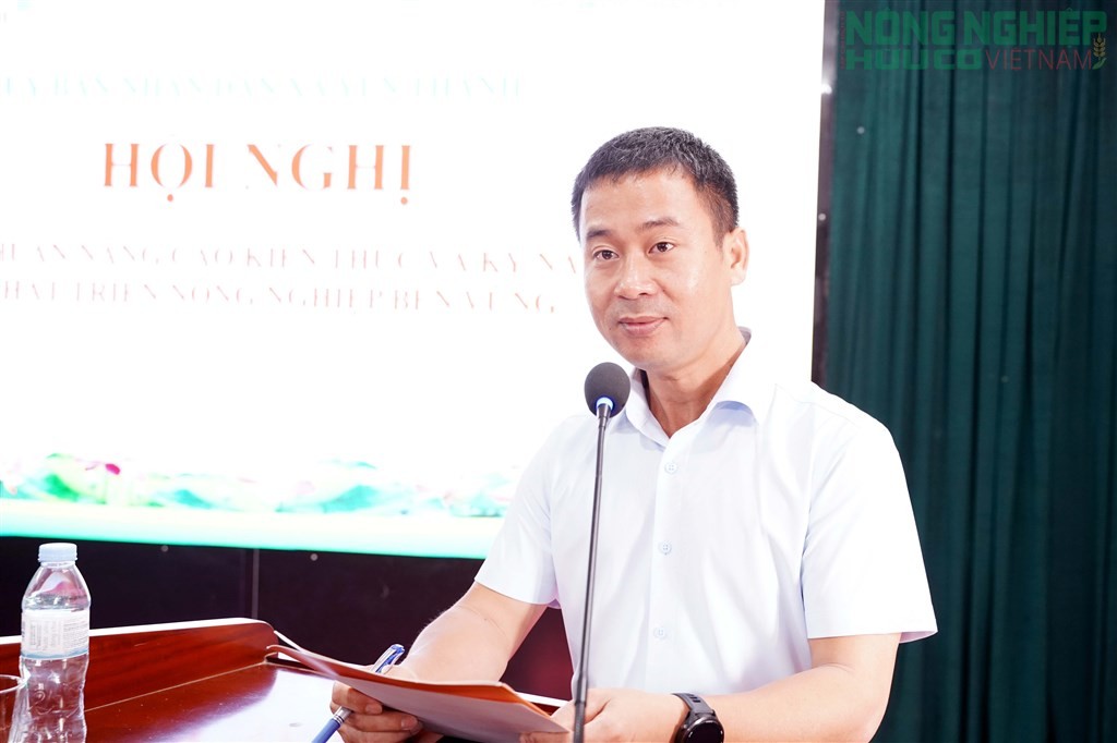 Xã Yên Thành (Nghệ An) tập huấn kỹ năng phát triển nông nghiệp bền vững