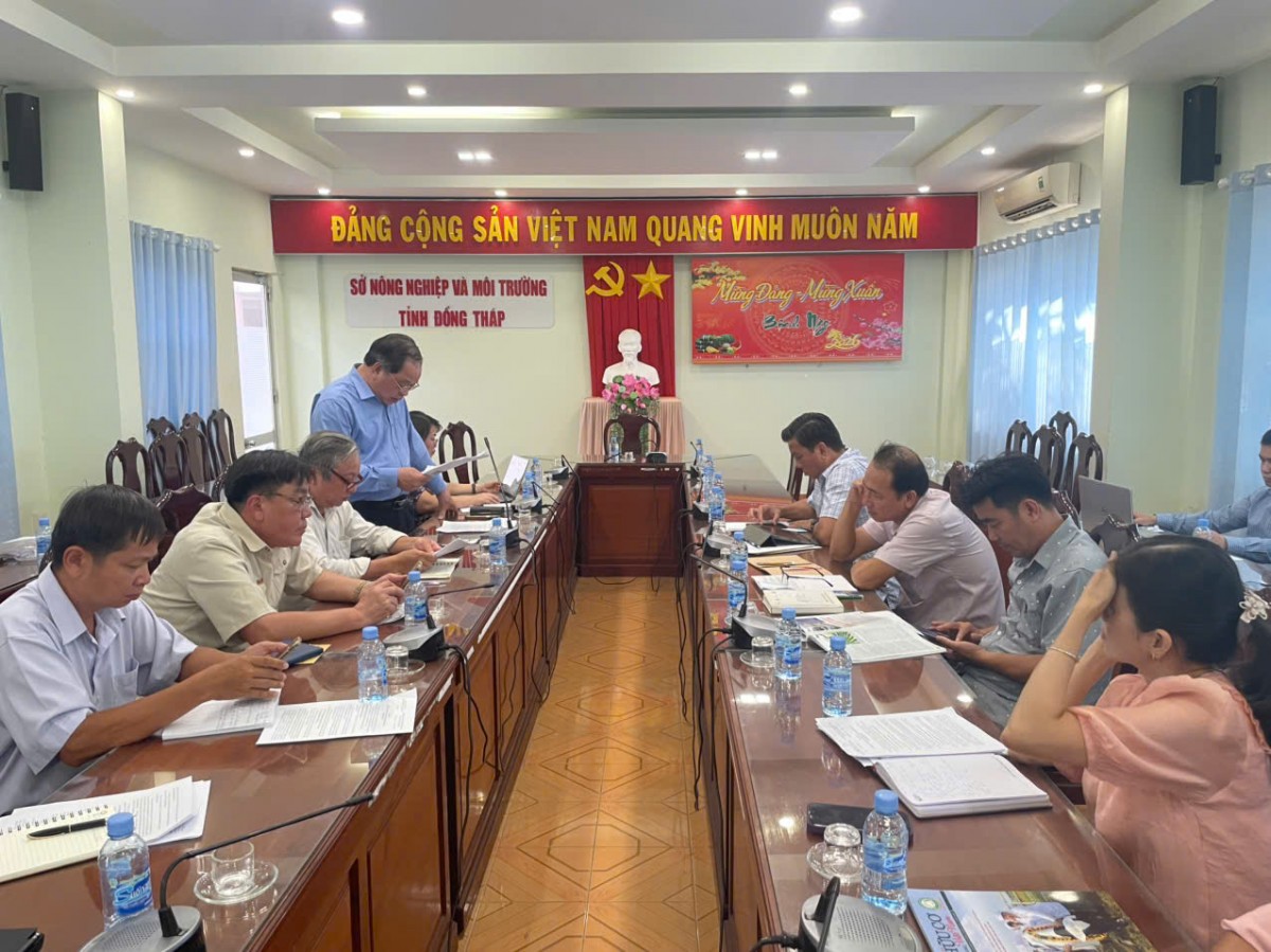 Hiệp hội Nông nghiệp Hữu cơ Việt Nam khảo sát thực tế các mô hình sản xuất tiêu biểu tại tỉnh Đồng Tháp