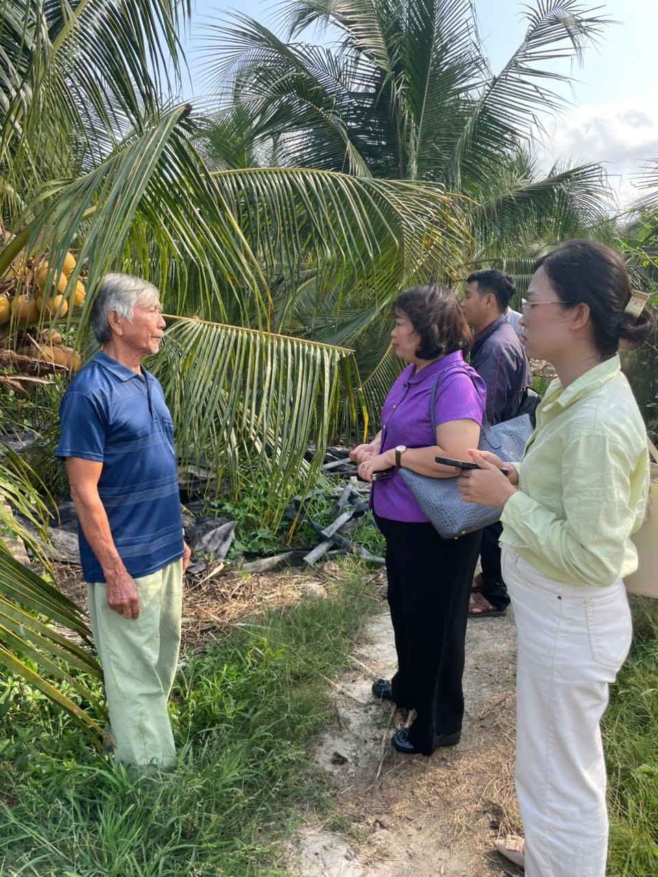 Hiệp hội Nông nghiệp Hữu cơ Việt Nam khảo sát thực tế các mô hình sản xuất tiêu biểu tại tỉnh Đồng Tháp