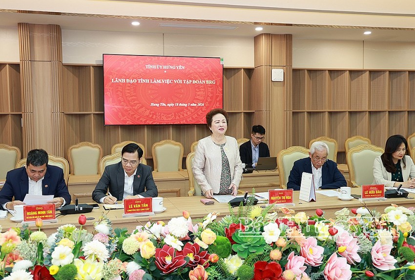 Hưng Yên: Tập đoàn BRG nghiên cứu đầu tư chiến lược hệ sinh thái đa ngành