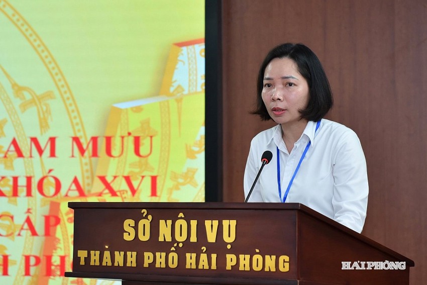 Hải Phòng: Khen thưởng Sở Nội vụ có thành tích xuất sắc trong tham mưu tổ chức bầu cử