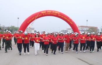Cao Bằng: Hơn 3.500 người tham gia “Ngày chạy Olympic - Vì sức khỏe toàn dân - Vì an ninh Tổ quốc”