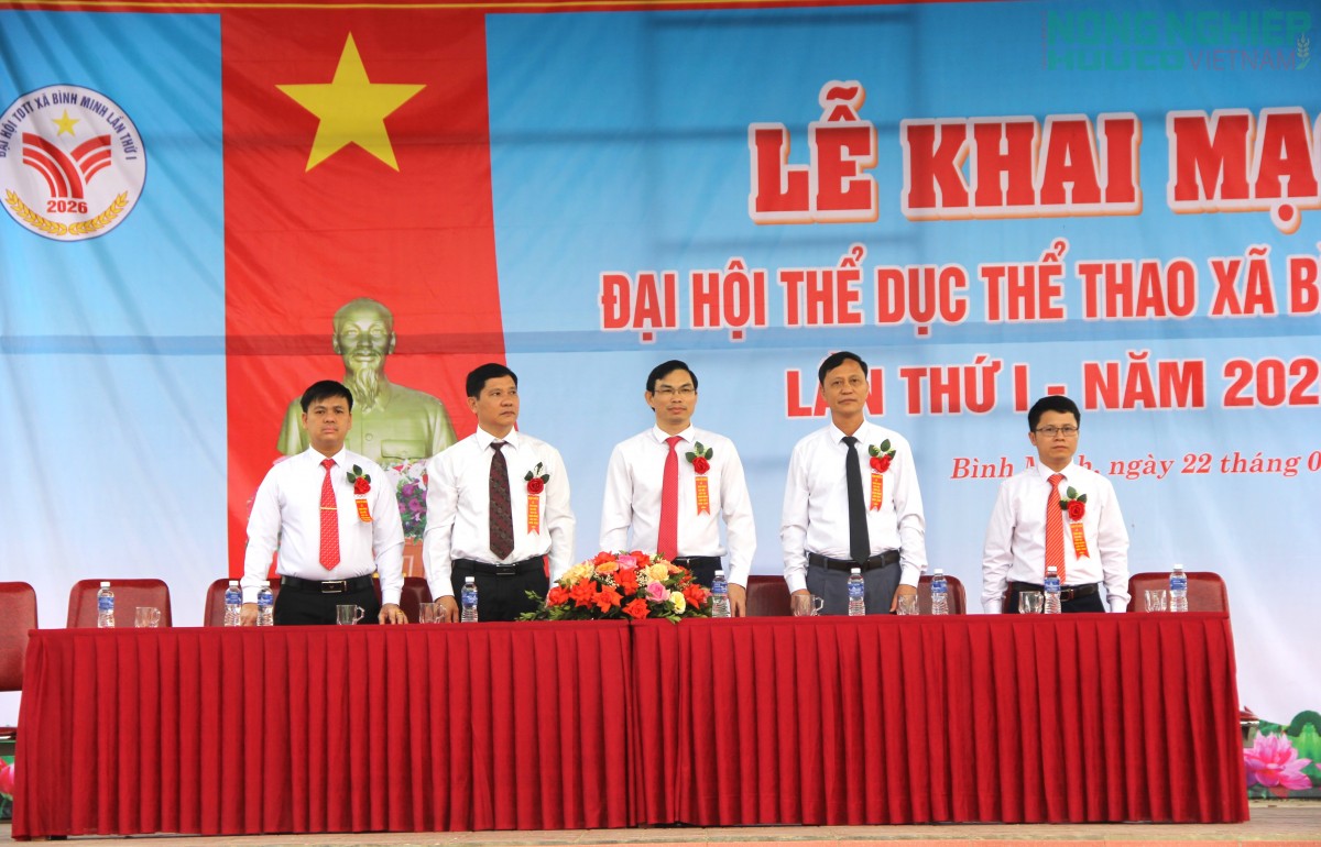 Xã Bình Minh khai mạc Đại hội TD-TT lần thứ I năm 2026